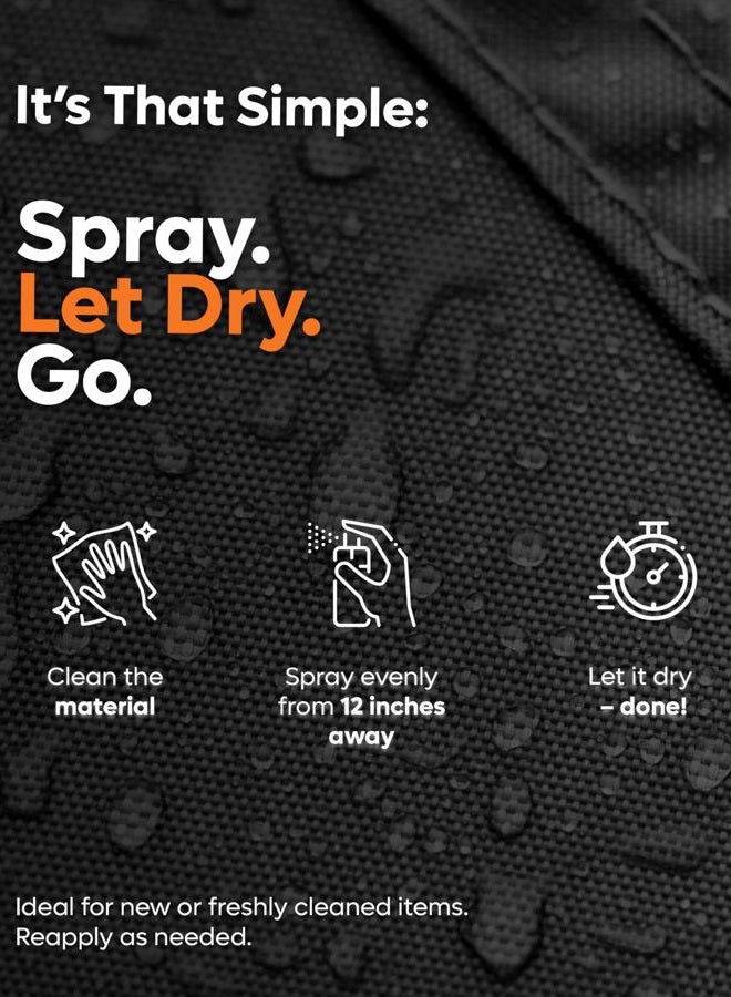 Collonil Carbon Pro L – Universal Shoe Protector Spray 10.1 fl oz – Waterproof & Stain-Resistant – PFAS-Free Suede Protector for Shoes, Boots, Backpacks, Jackets & Tents – Made in Germany - Image 5